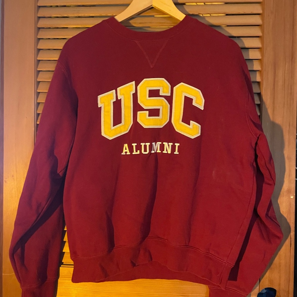 USC Alumni Maroon Crew Neck Sweater